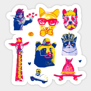 Absurd Animals Pack Sticker